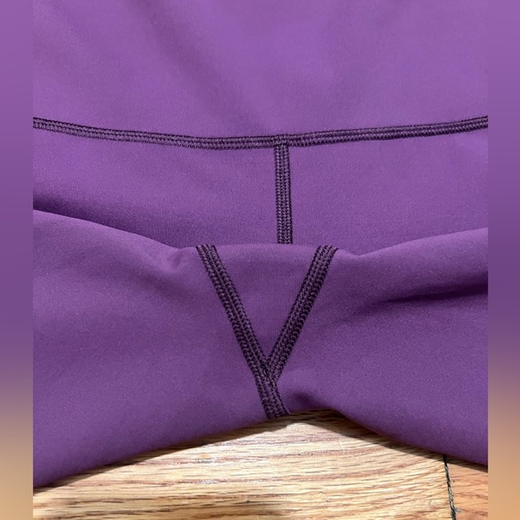 LULULEMON Wunder Under Pant Tights Leggings High Rise Ombre Darkest Magenta - Picture 7 of 7